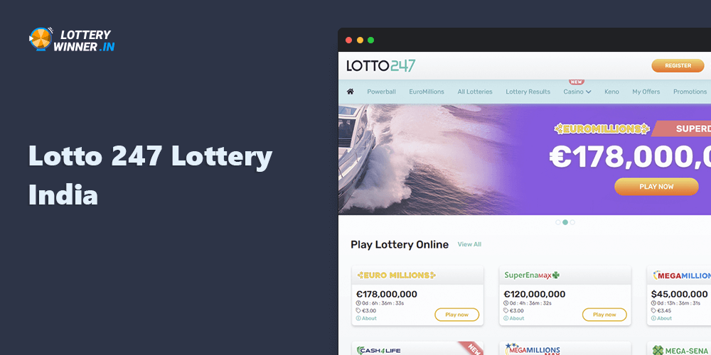 All about a Lotto 247 Lottery in India