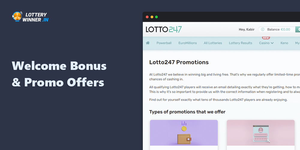 Welcome Bonus & Promo Offers for indian players