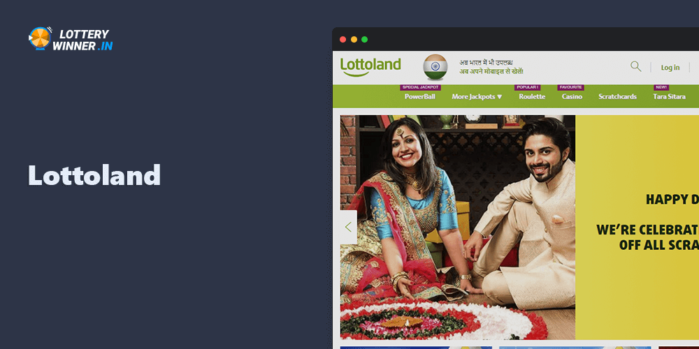 The Lottoland website offers a huge variety of international lotteries